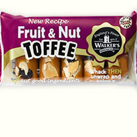 Fruit and nut toffee bars
