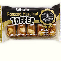 Hazelnut toffee 100g bar