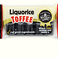 Liquorice 100g toffee bars