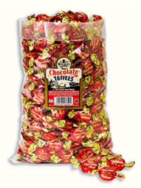 Chocolate Toffees in a 2.5kg bag.