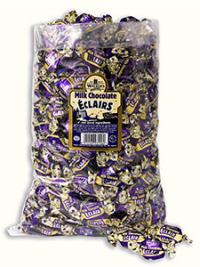Milk Chocolate Éclairs in a 2.5kg bag.