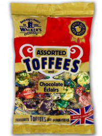 Assorted Toffees & Chocolate Éclairs bag (400g)