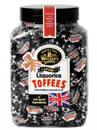 Liquorice Toffees Jar  (1.25kg)